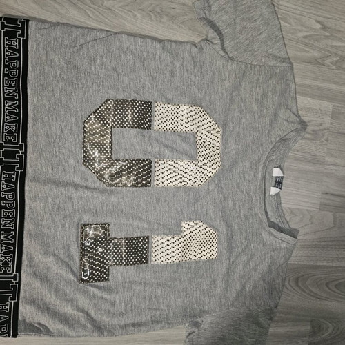 Primark girls' blouse 11-12 years gray like new