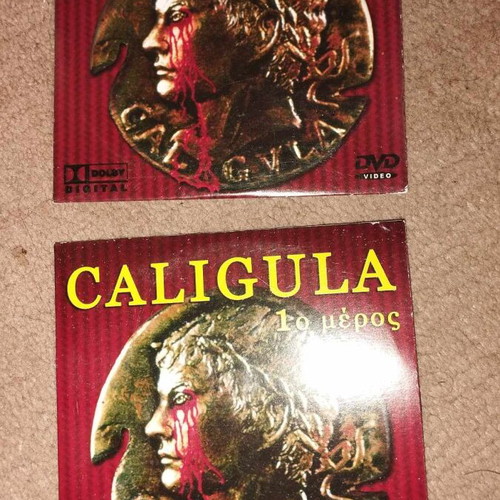 Caligula 2 DVDs parts 1 and 2 new set