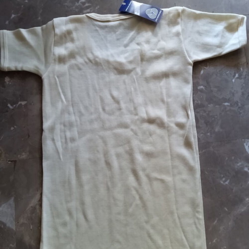 Woolen children's undershirt new, size 10 years, beige