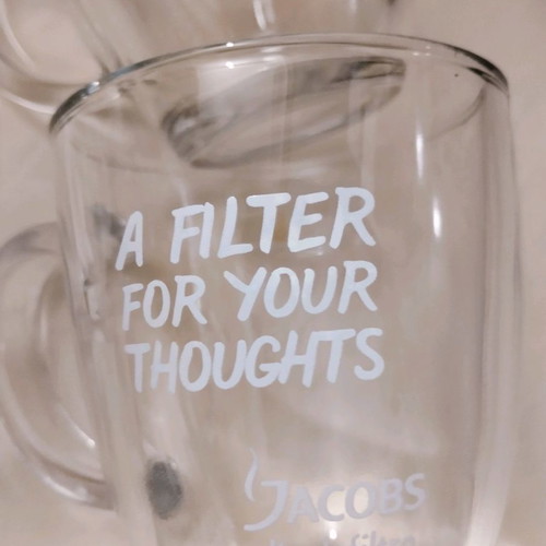 Jacobs coffee mugs new, set of 3 pieces