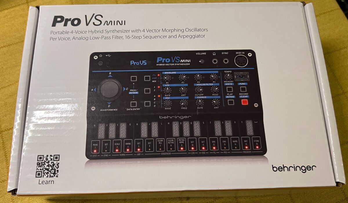 Behringer Pro-VS Mini synthesizer like new - € 60,00 - Vendora.cy