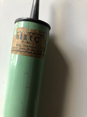 Παλαιά ιταλική τρόμπα ποδηλάτου μεταχειρισμένη