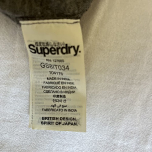 Superdry dress medium used, grey