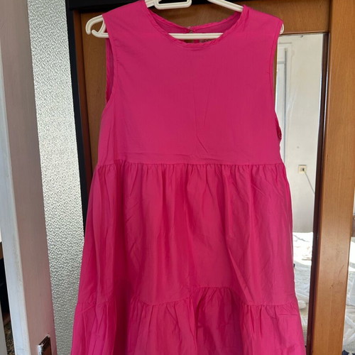 Doca balloon dress fuchsia like new, size S