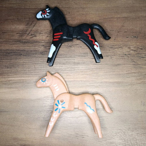 Playmobil Indian Horses Geobra 1974