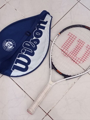 Wilson Rolland Garros Elite 23 junior tennis racket like new with case