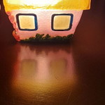 Children's lamp used for bedside table