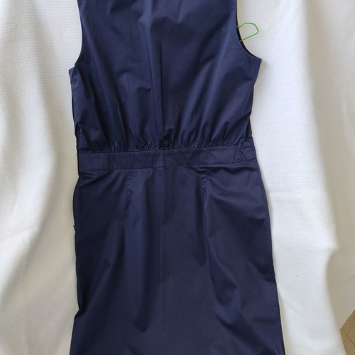 Love Moschino dress used, cotton satin, blue, size 44 IT