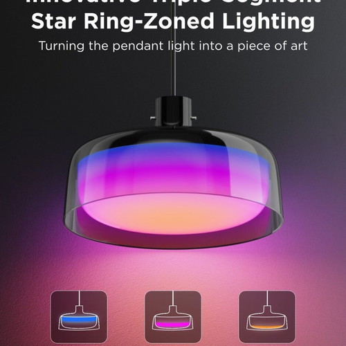 Govee Pendant Light H60C1 Καινούργιο, Σφραγισμένο Smart RGBIC φωτιστικό