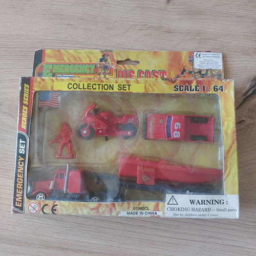 Diecast emergency set