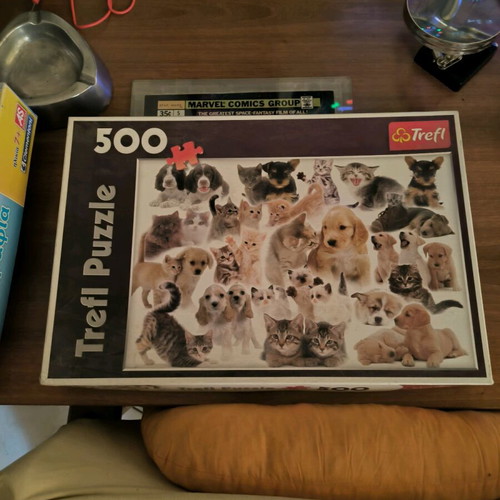 Trefl Puzzle 500 pieces dogs and cats new