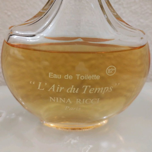 L' Air du Temps Nina Ricci Eau de Toilette 100ml used, vintage floral scent