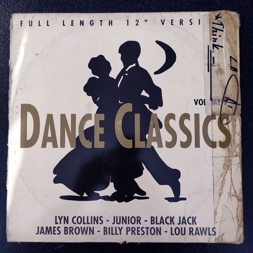 Dance Classics Volume 9 12'' vinyl used, funk soul compilation