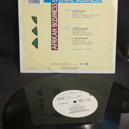 African Business In Zaire Business vinyl like new