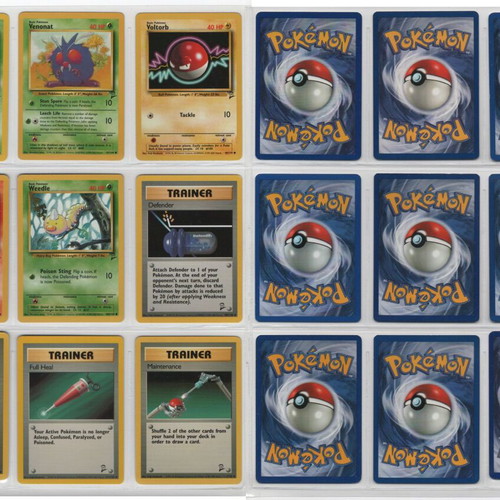 Pokemon Base Set 2 Unlimited Complete Common & Uncommon Set 89 Cards like new
