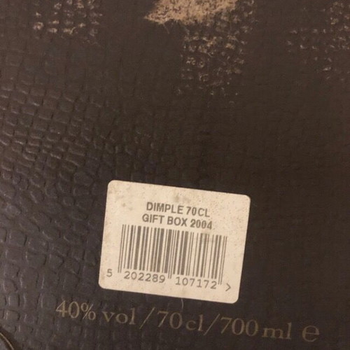 Dimple promotional collectible box like new