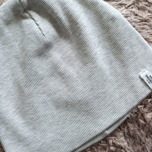 Cotton hat H&M used, grey, for ages 2-4