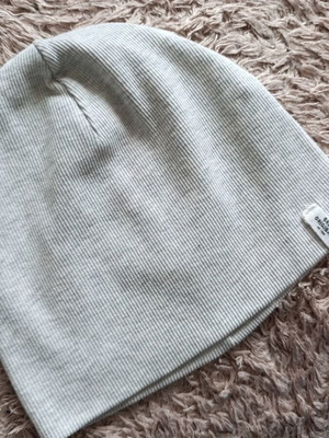 Cotton hat H&M used, grey, for ages 2-4
