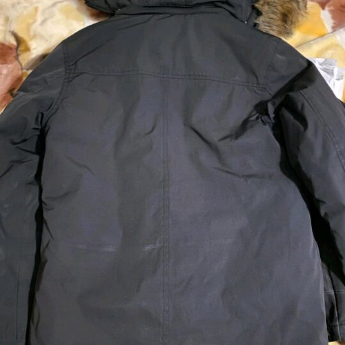 Men's jacket used, dark blue, size M