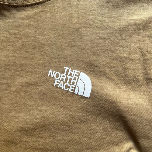 The North Face T-shirt like new, size L, beige gold