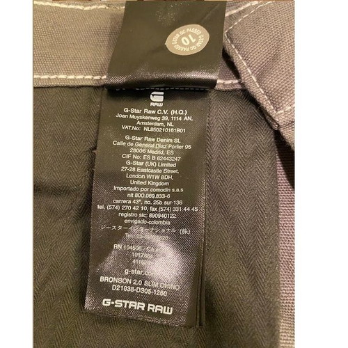 G-Star Raw Bronson 2.0 Pants No 31 gray like new