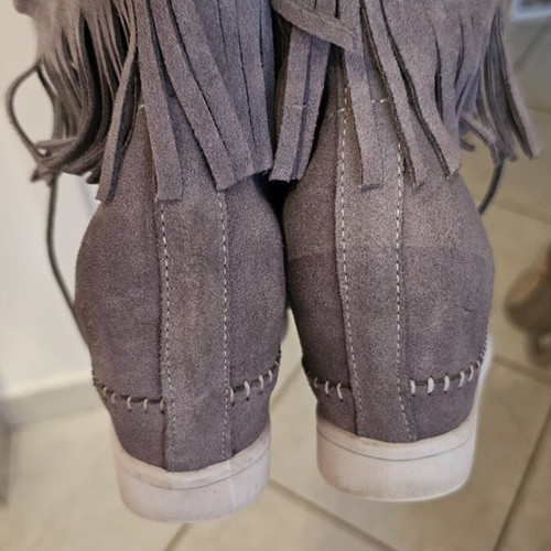 Lamberjack ankle boots used, gray, size 37