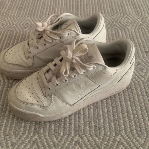 Adidas Bold athletic shoes used, size 37, white