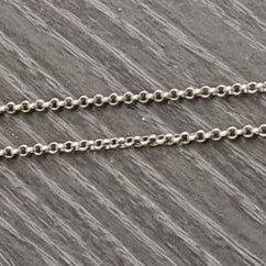 Silver chain used 50 cm, 8g