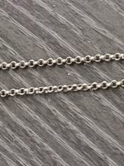 Silver chain used 50 cm, 8g