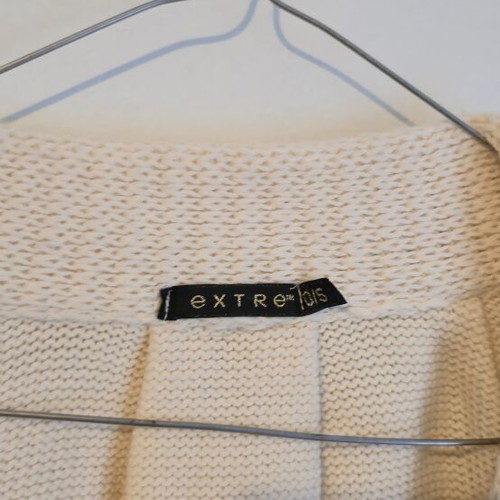 Extre Short Cardigan beige like new, size S