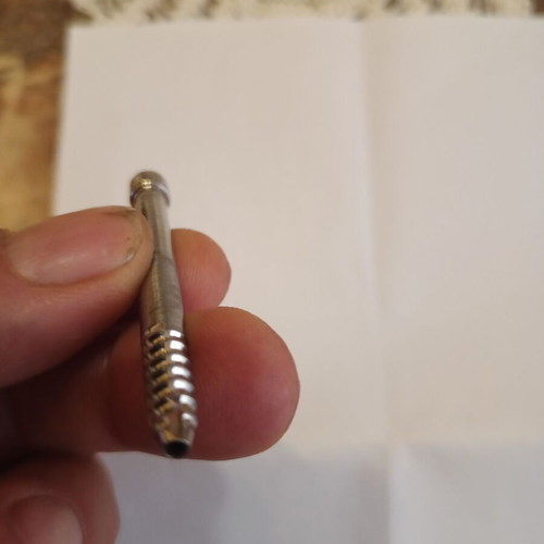 Surgical titanium used, 6.5 cm length