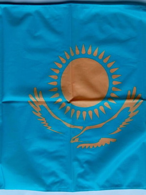 Σημαία του Καζακστάν μεταχειρισμένη 108x68 εκατοστά