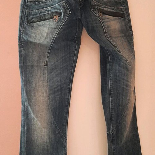 Jeans Badge women's pants like new, blue