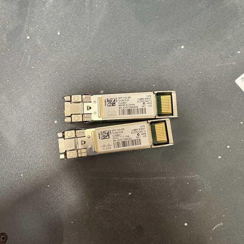 Cisco Transceiver SFP-10G-SR pack of 2 new