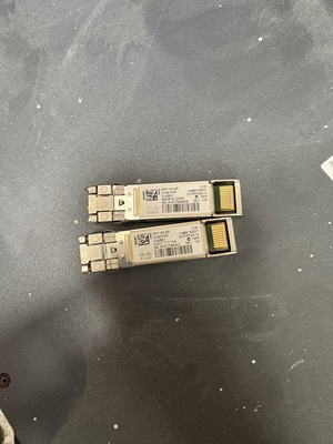 Cisco Transceiver SFP-10G-SR pack of 2 new