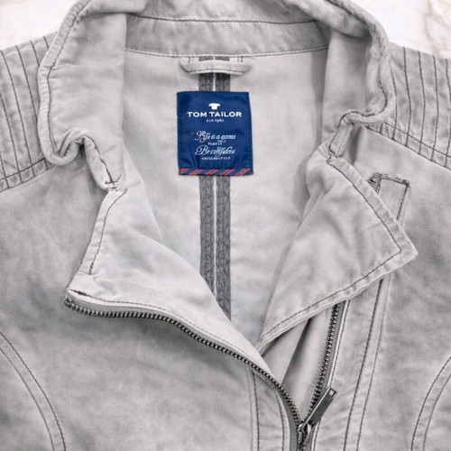 Tom Tailor Ladies Jacket gray like new, size L