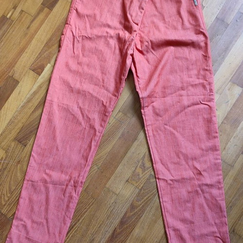 Women's red summer pants Medium new