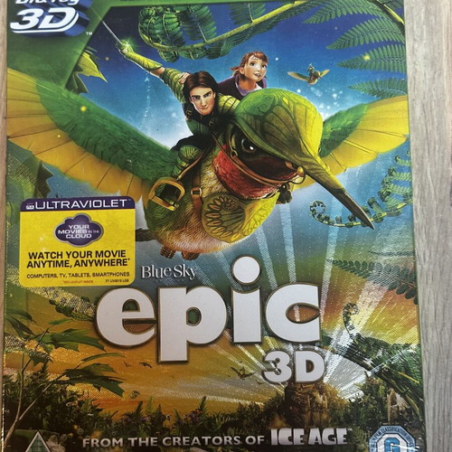 Epic 3D Blu-Ray used with English subtitles
