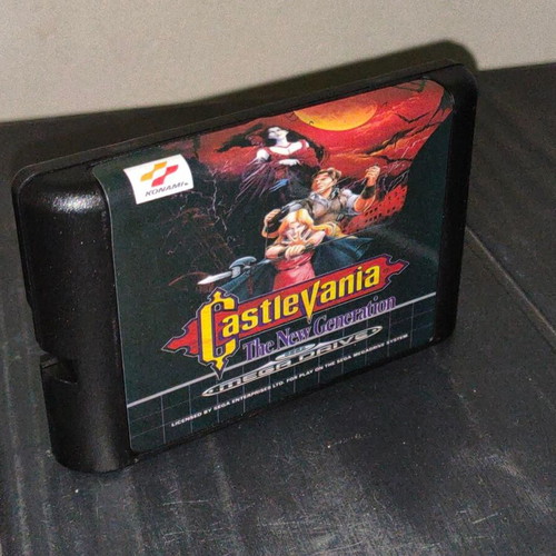 Castlevania The New Generation Sega Mega Drive Cartridge like new