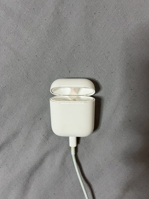 AirPods charging case without earbuds