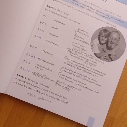 Station B1 Arbeitsbuch German language workbook like new