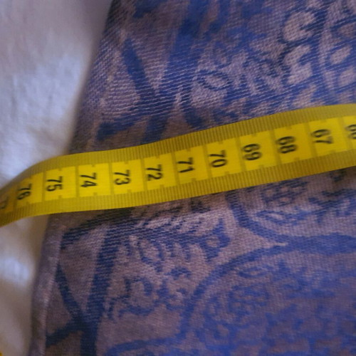 Pashmina like new, blue multicolor