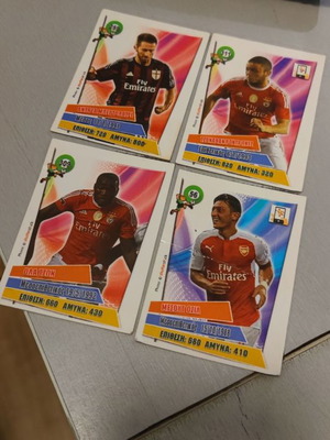 Χαρτάκια ποδοσφαίρου Golden Shop μεταχειρισμένα, καλή κατάσταση