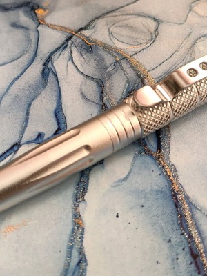 Tactical pen silver new