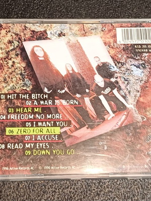 Zero Tolerance Zero For All CD used, 1996 industrial metal
