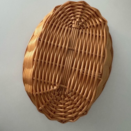Wicker storage basket like new for fruits and decoration