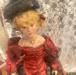 Porcelain doll like new