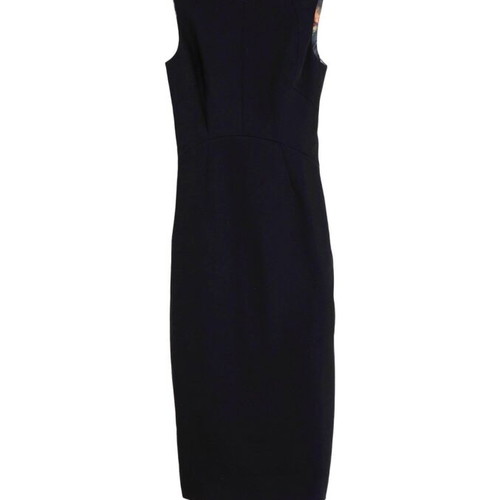 Ted Baker midi dress new black with back zipper