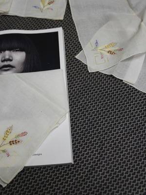 Μαντήλια κεντημένα ολοκαίνουργια σετ 5 τεμαχίων