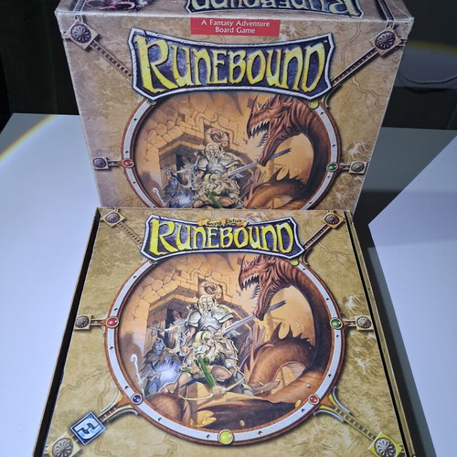 Runebound 2nd Edition board game used